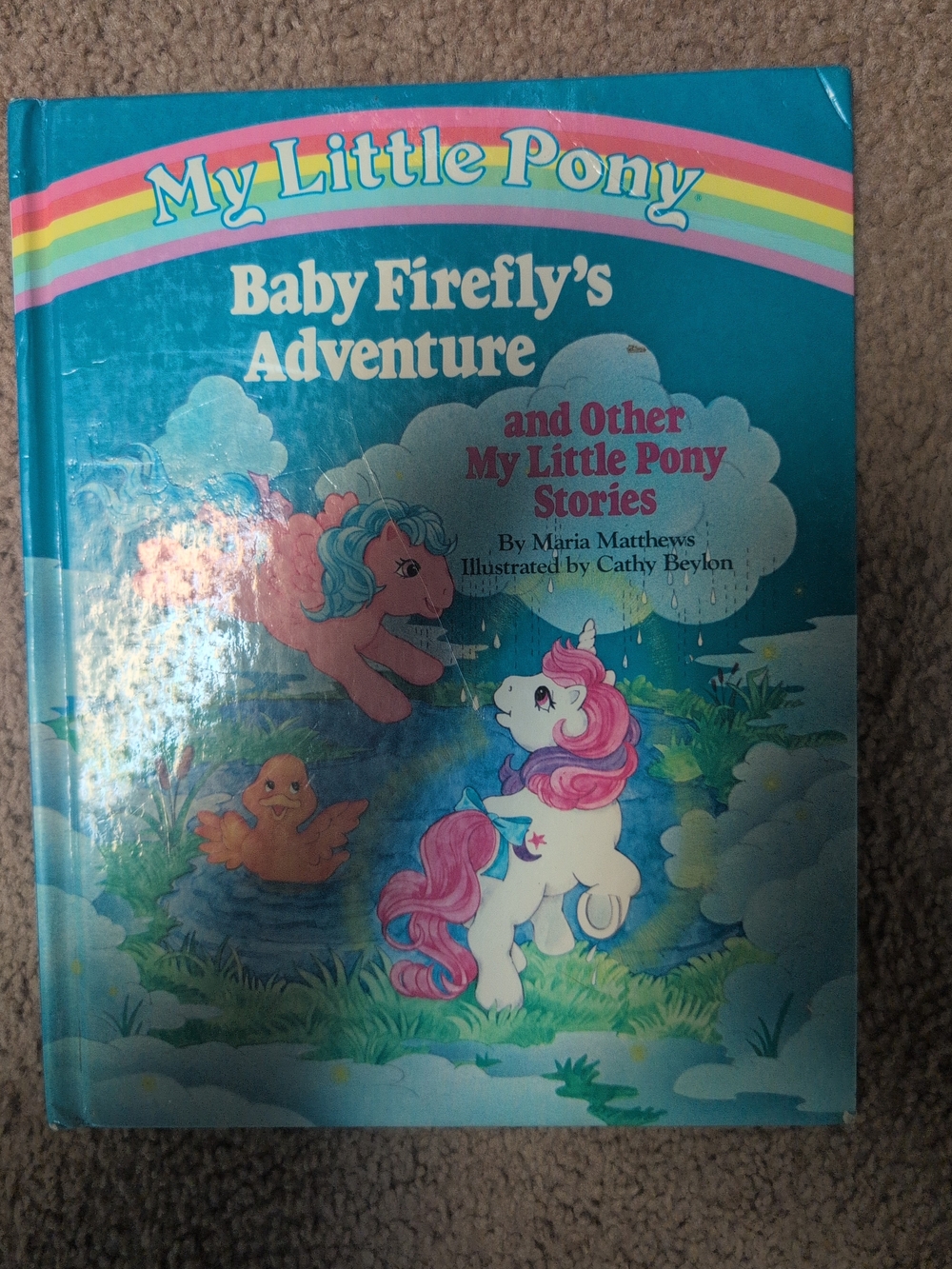 My Little Pony Baby Firefly's Adventure - Blue & Pink Kids Storybook